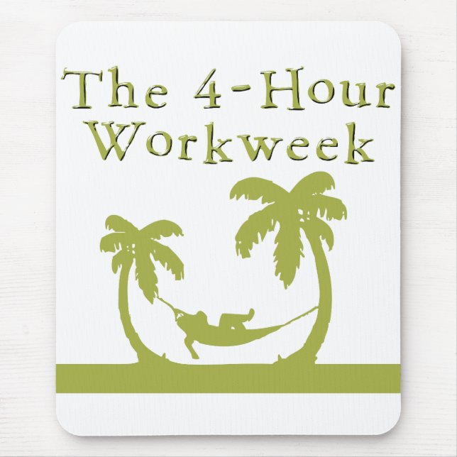 Workweeken Mousepad för 4-Timme Musmatta (Framsidan)