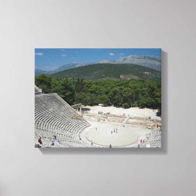 World2Celebrate: Epidavros Canvastryck (Framsida)