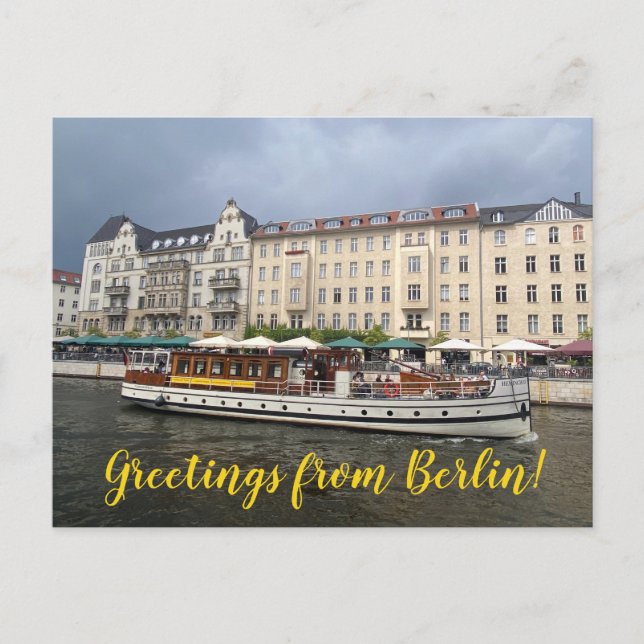 World2Celebrate: Hälsning från Berlin! Vykort (Framsida)