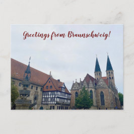 World2Celebrate: Hälsning från Braunschweig! Vykort