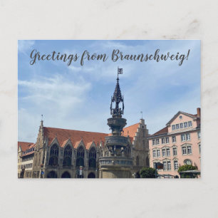 World2Celebrate: Hälsning från Braunschweig! Vykort