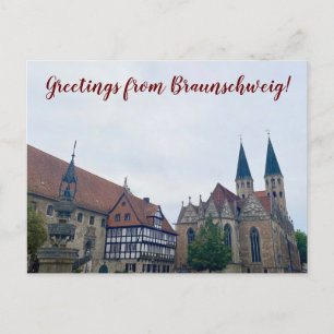 World2Celebrate: Hälsning från Braunschweig! Vykort