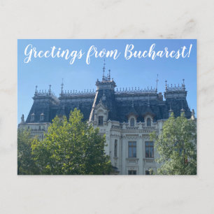 World2Celebrate: Hälsning från Bukarest! Vykort