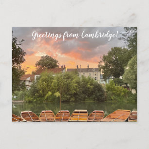 World2Celebrate: Hälsning från Cambridge! Vykort