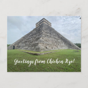 World2Celebrate: Hälsning från Chichén Itzá! Vykort