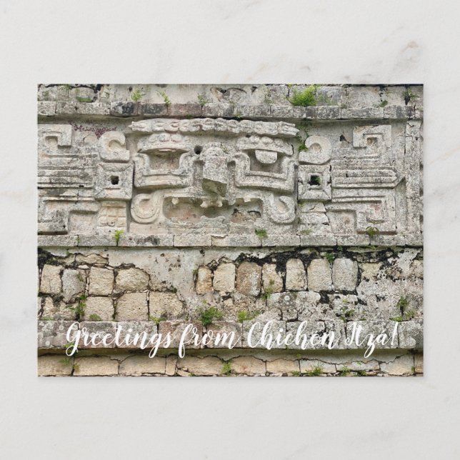 World2Celebrate: Hälsning från Chichén Itzá! Vykort (Framsida)
