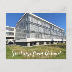 World2Celebrate: Hälsning från Dessau! Vykort