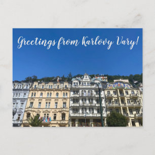 World2Celebrate: Hälsning från Karlovy Vary! Vykort