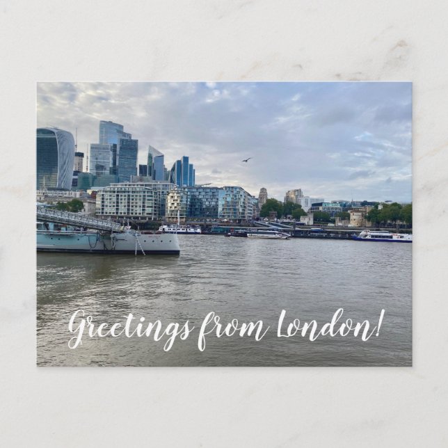 World2Celebrate: Hälsning från London! Vykort (Framsida)