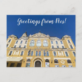 World2Celebrate: Hälsning från Pécs! Vykort