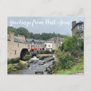 World2Celebrate: Hälsning från Pont-Aven! Vykort