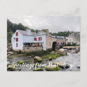 World2Celebrate: Hälsning från Pont-Aven! Vykort