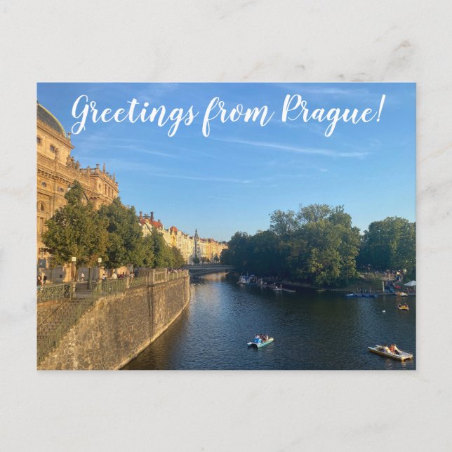 World2Celebrate: Hälsning från Prag! Vykort (Framsida)