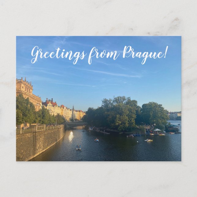 World2Celebrate: Hälsning från Prag! Vykort (Framsida)