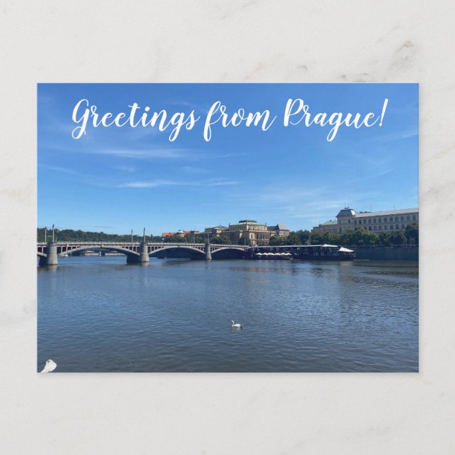 World2Celebrate: Hälsning från Prag! Vykort (Framsida)