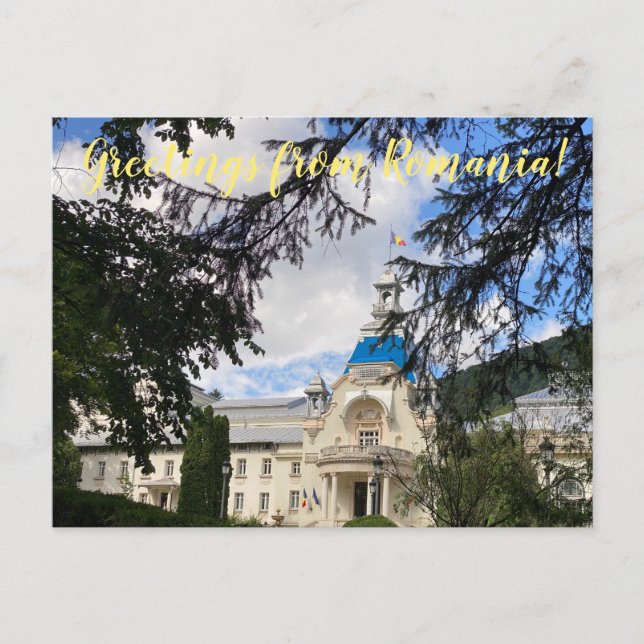 World2Celebrate: Hälsning från Rumänien! Vykort (Framsida)