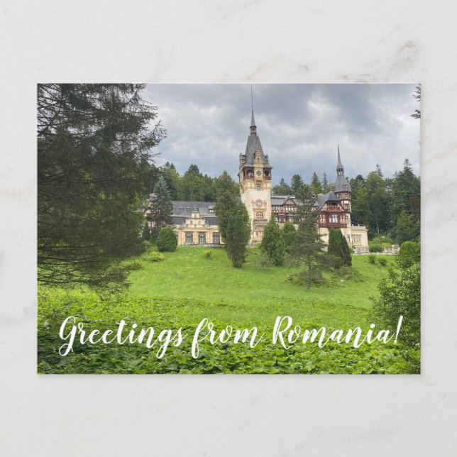 World2Celebrate: Hälsning från Rumänien! Vykort (Framsida)