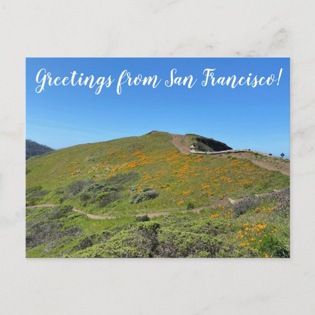 World2Celebrate: Hälsning från San Francisco! Vykort (Framsida)