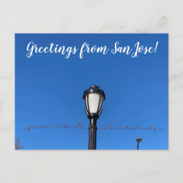 World2Celebrate: Hälsning från San Jose! Vykort
