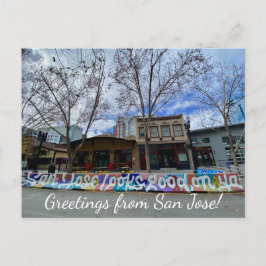 World2Celebrate: Hälsning från San Jose! Vykort