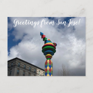 World2Celebrate: Hälsning från San Jose! Vykort