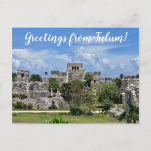 World2Celebrate: Hälsning från Tulum! Vykort