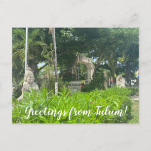 World2Celebrate: Hälsning från Tulum! Vykort