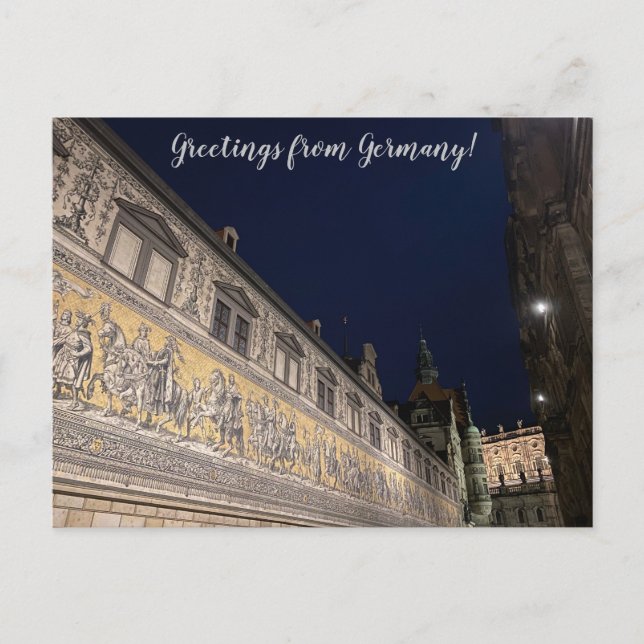 World2Celebrate: Hälsning från Tyskland! Vykort (Framsida)