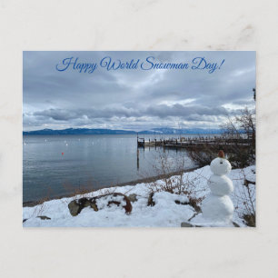 World2Celebrate: Världsdagen i Lycklig Snögubbe! Vykort