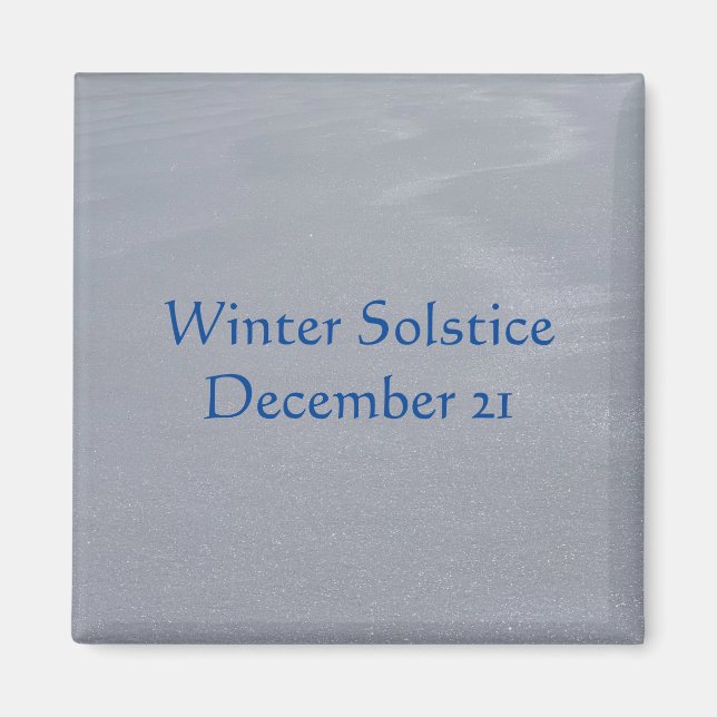 World2Celebrate: Winter Solstice Magnet (Framsidan)