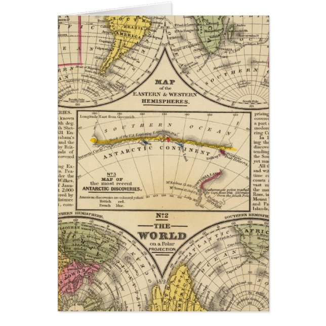 World 7 hälsningskort (Framsidan)