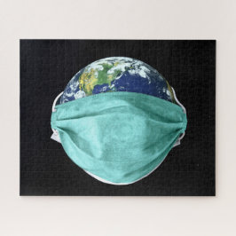 World Akut Coronavirus Pussel