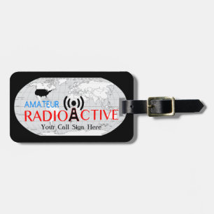 World Amateur Radio Active Bagagebricka