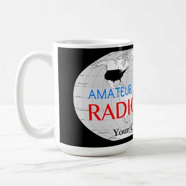 World Amateur Radio Active Kaffemugg (Vänster)