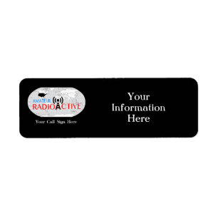 World Amateur Radio Active Returadress Etikett