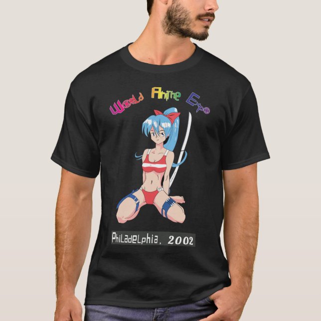World Anime Expo 2002 Giltig Classic T-Shirt (Framsida)