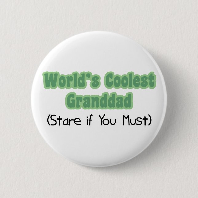 World' kallast Granddad för s Knapp (Framsida)