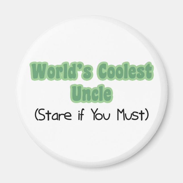 World's Coolest Onkel Magnet (Framsidan)