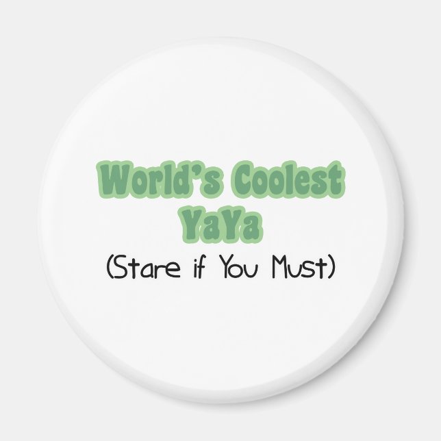 World's Coolest YaYa Magnet (Framsidan)