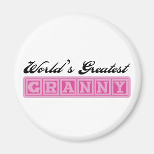World' s-störstaGranny Magnet