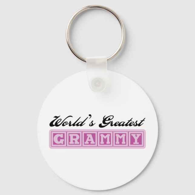 World's Underbarare Grammy Nyckelring (Framsida)