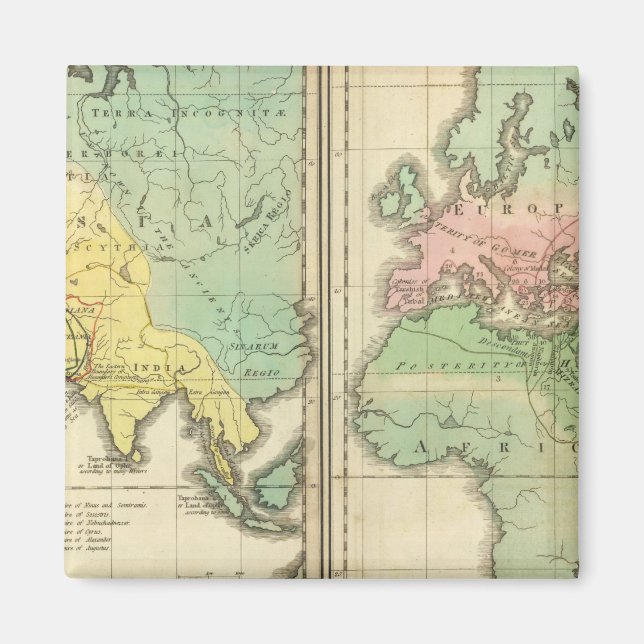 World as Known to Ancients Division Magnet (Framsidan)