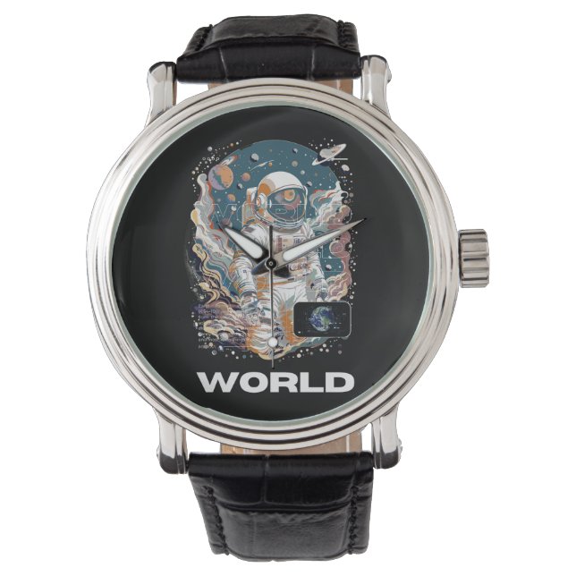 World Astronaut-design Armbandsur (Framsida)