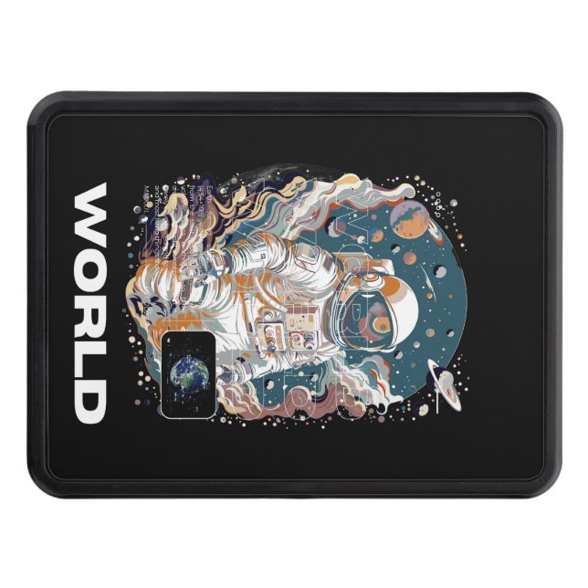 World Astronaut-design Dragkroksskydd (Framsidan)