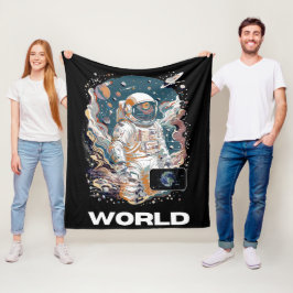 World Astronaut-design Fleecefilt