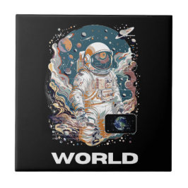 World Astronaut-design Kakelplatta