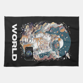 World Astronaut-design Kökshandduk