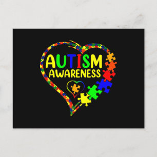 World Autism Awareness 2.4.2022 Shirt Autism C Vykort