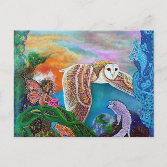 World Away Postcards Vykort (Framsida)