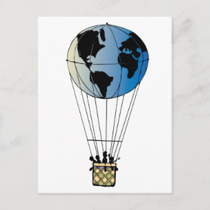 World Balloon Vykort
